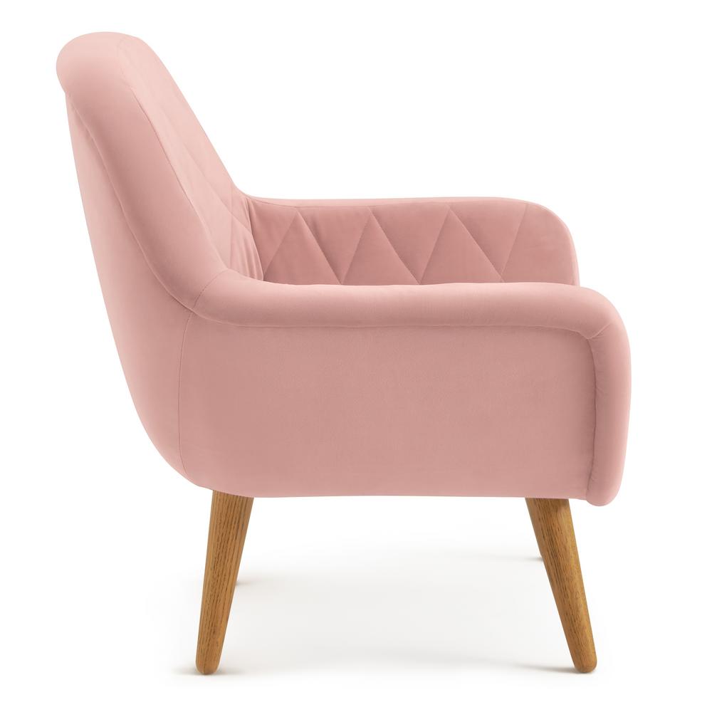 Rst Brands Isobel Blush Pink Upholstered Diamond Pattern