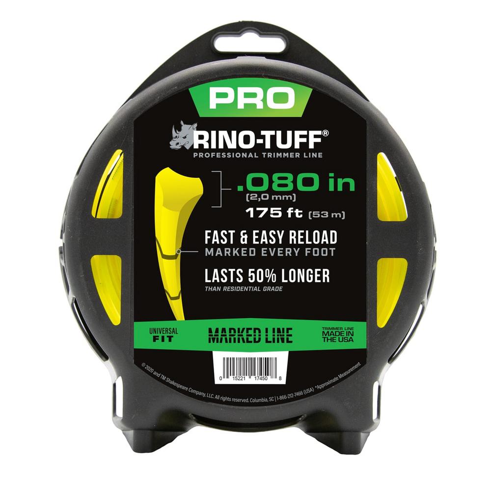 RinoTuff Pro Marked 0.080 in. x 175 ft. Universal Trimmer Line17450