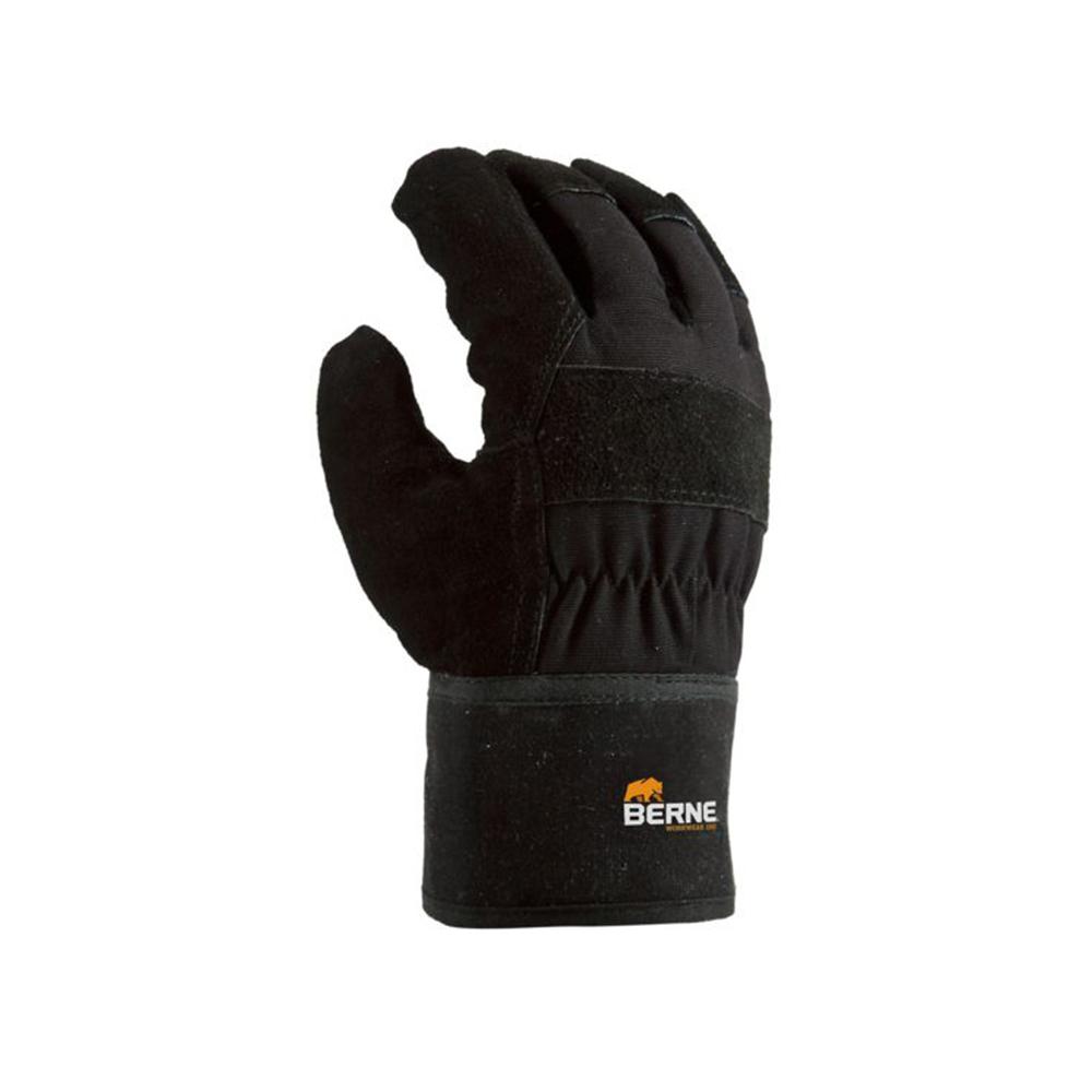 UPC 092021410425 product image for Berne Medium Black Thinsulate Heavy Duty Utility Gloves (1-Pack), Men's | upcitemdb.com