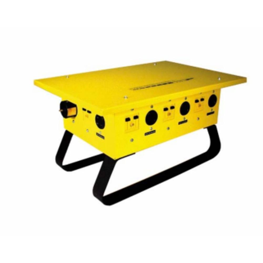 GE 100 Amp 3Space 3Circuit 240Volt Unmetered RV Outlet Box with 50/30/20 Amp GCFI Circuit