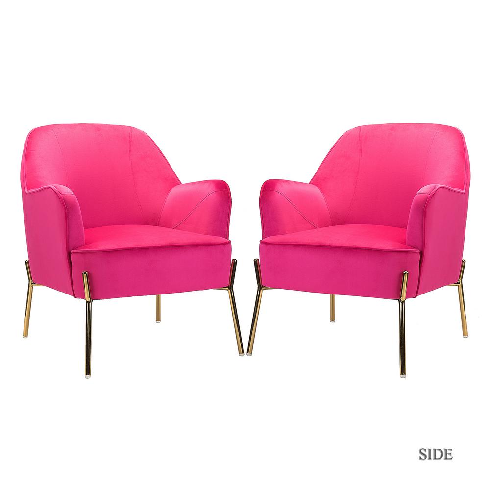 Fushia Accent Chairs Chairs The Home Depot