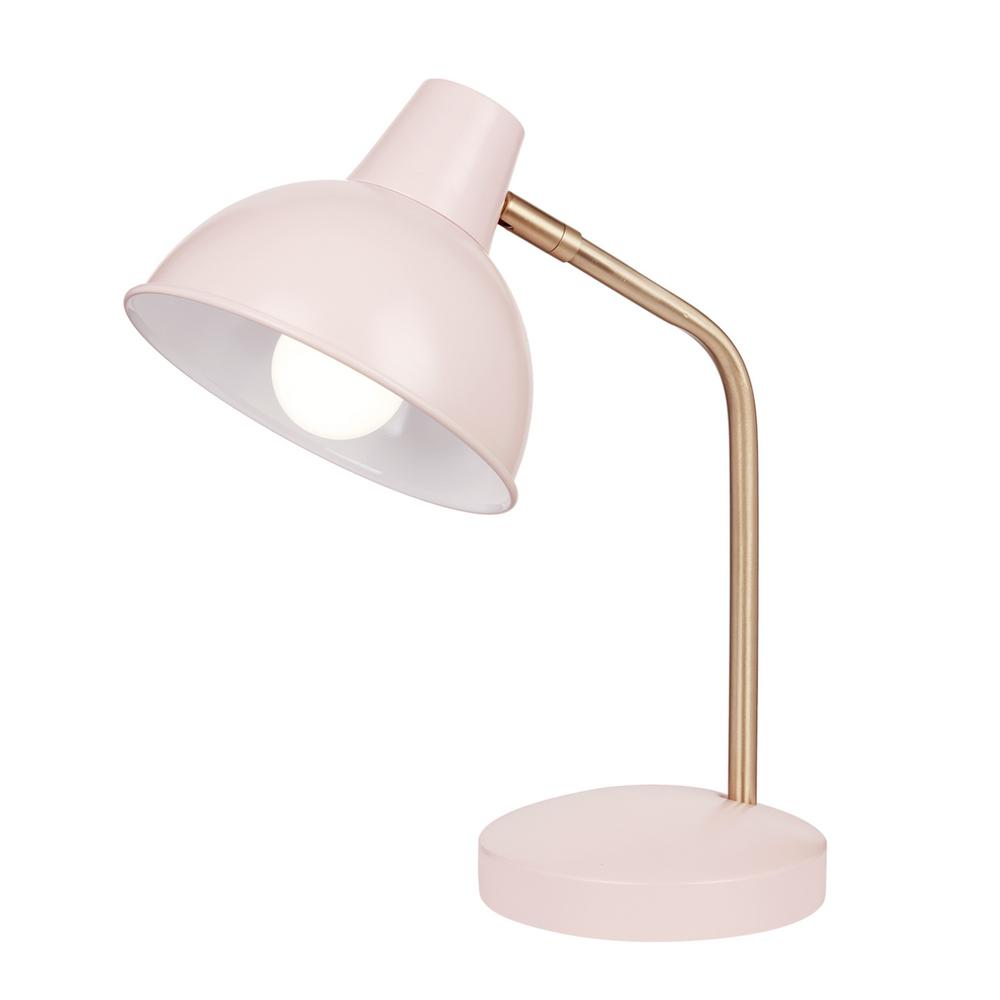 pink desk lamp