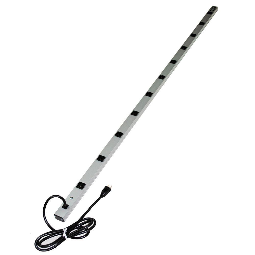 Leviton 20 Amp Heavy Duty Surge Protected 6Outlet Power Strip, On/Off