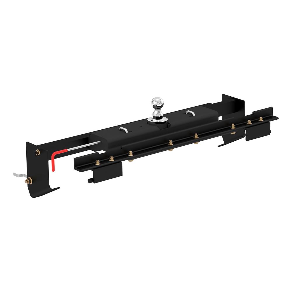 CURT Double Lock Gooseneck Hitch Kit With Installation Brackets-60740 ...