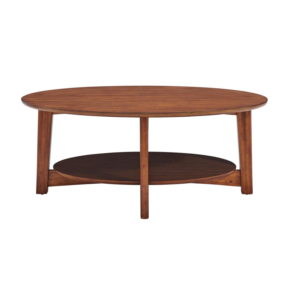 Alaterre Furniture Monterey 48 In Brown Large Oval Wood Coffee Table With Shelf Anmt1170 The Home Depot - Oval Wooden Coffee Table With Shelf Alaterre Furniture Monterey 48 In Brown Large Oval Wood Coffee Table With Shelf Anmt1170 The Home Depot - Oval Wooden Coffee Table With Shelf
