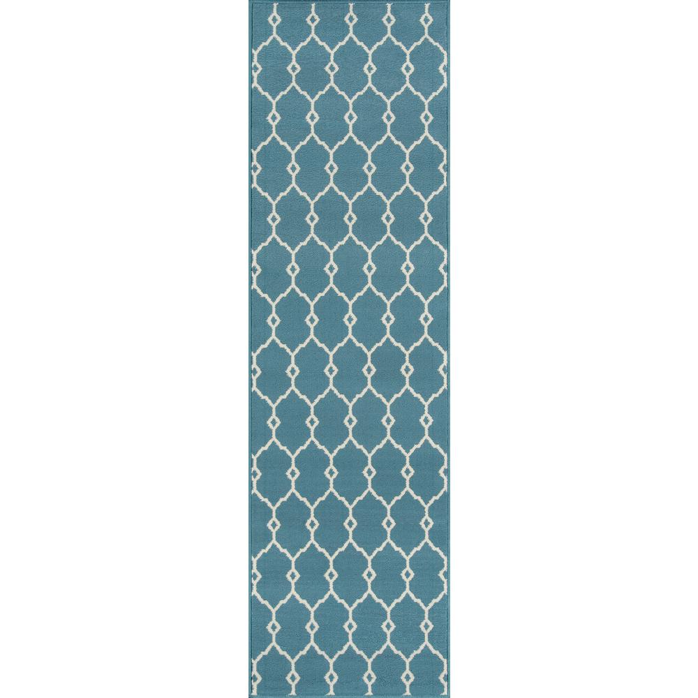 Ivory Outdoor Rugs The Home Depot Baja Blue 2 Ft X 8 Indoor Outdoor Runner Rug