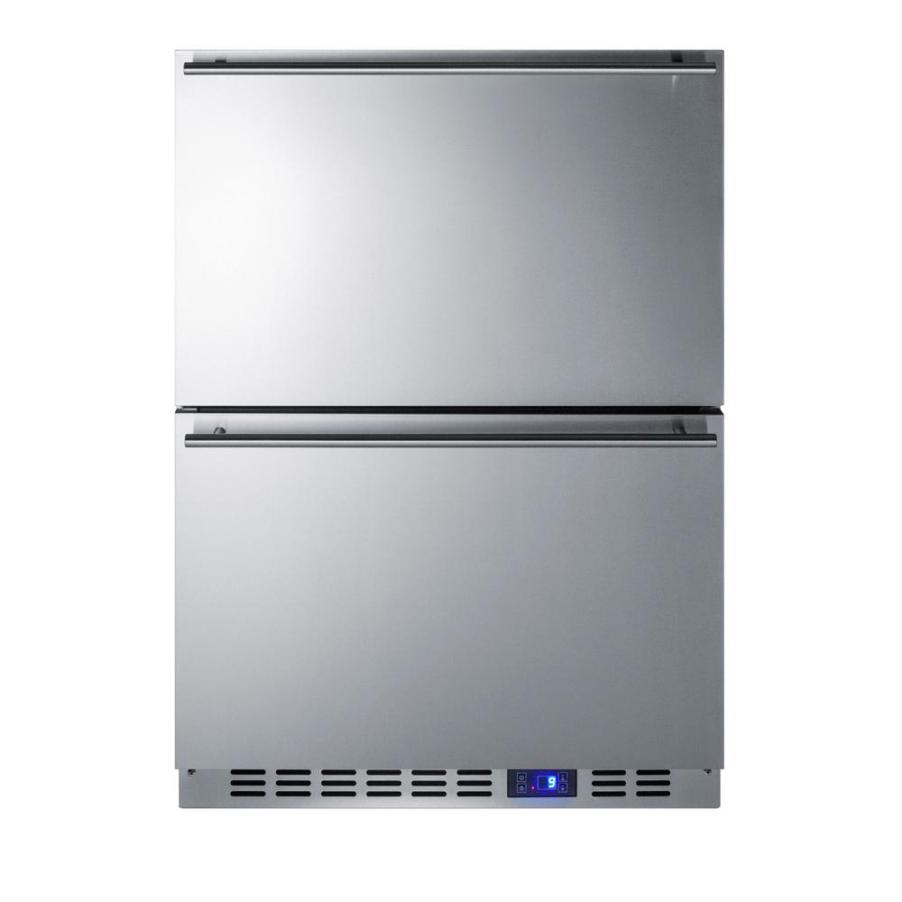 Summit Appliance 3 5 Cu Ft Frost Free Upright Outdoor Drawer