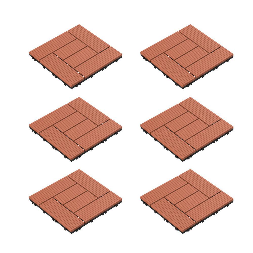 Pure Garden 12 In X Outdoor Interlocking Criss Cross Outdoor Interlocking Criss Cross