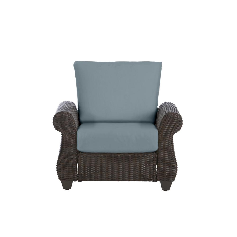 Hampton Bay Mill Valley Brown Wicker Outdoor Patio Lounge Chair With Cushionguard Putty Tan Cushions H110 01202400 The Home Depot - Patio Lounge Chairs Hampton Bay Mill Valley Brown Wicker Outdoor Patio Lounge Chair With Cushionguard Putty Tan Cushions H110 01202400 The Home Depot - Patio Lounge Chairs