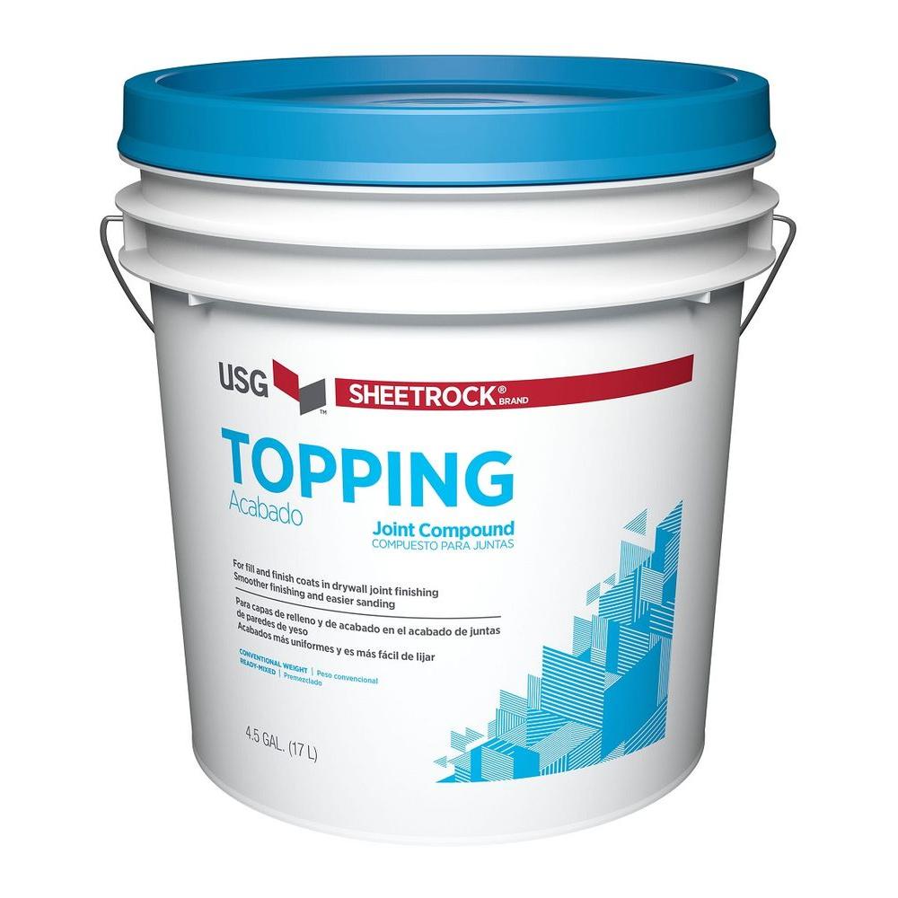 Sheetrock Topping 4.5 Gal. PreMixed Joint Compound380051048 The