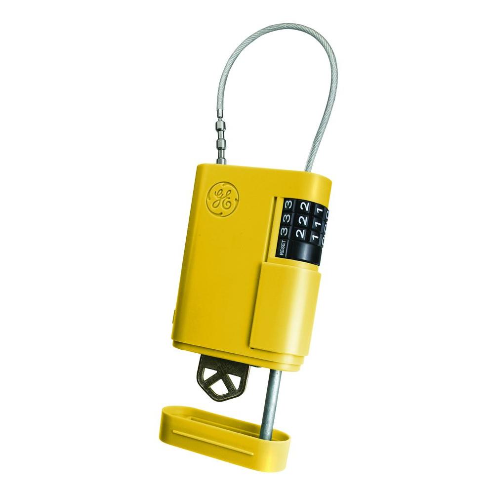Kidde StorAKey Locking Key Safe with Cable, Yellow001941 The Home