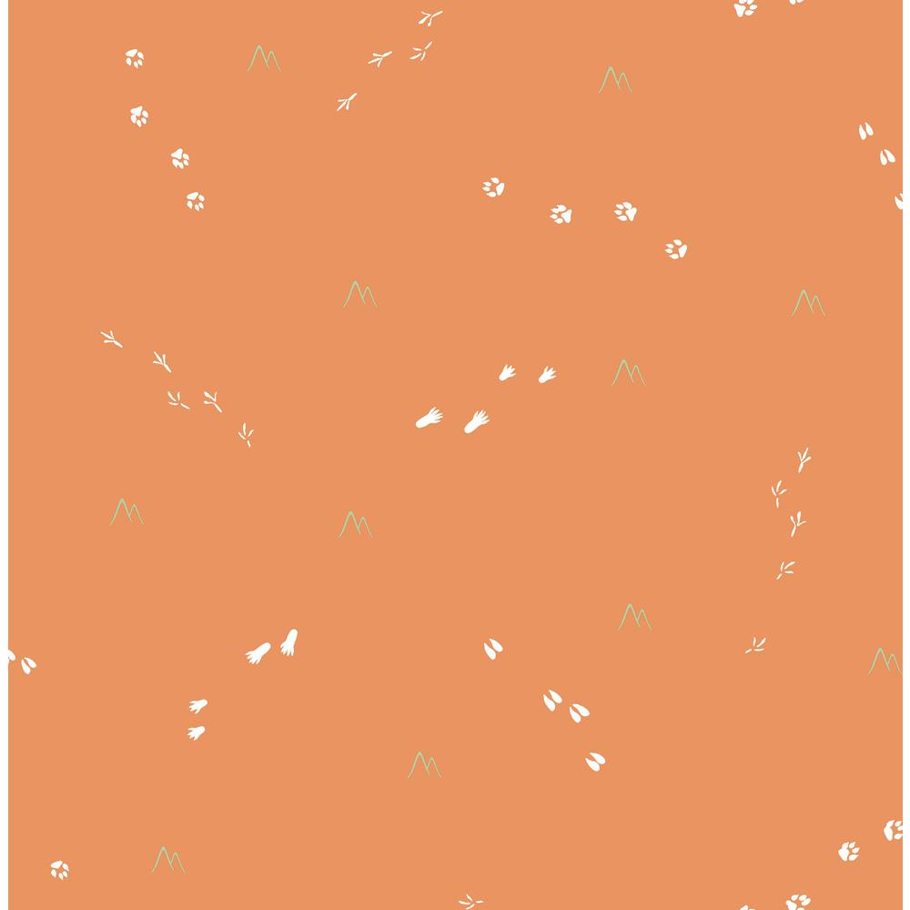 orange white wallpaper