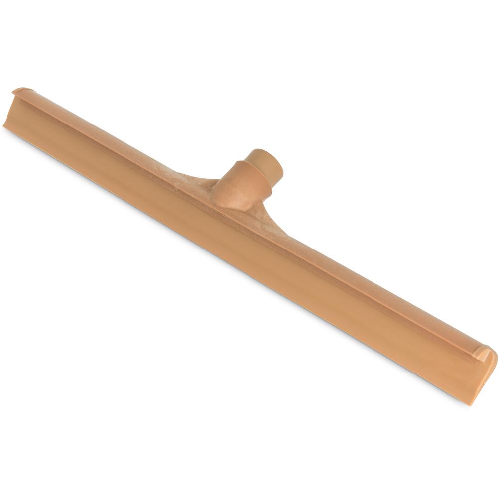 Carlisle 20 in. Tan Rubber Floor Squeegee without Handle (6-Pack)