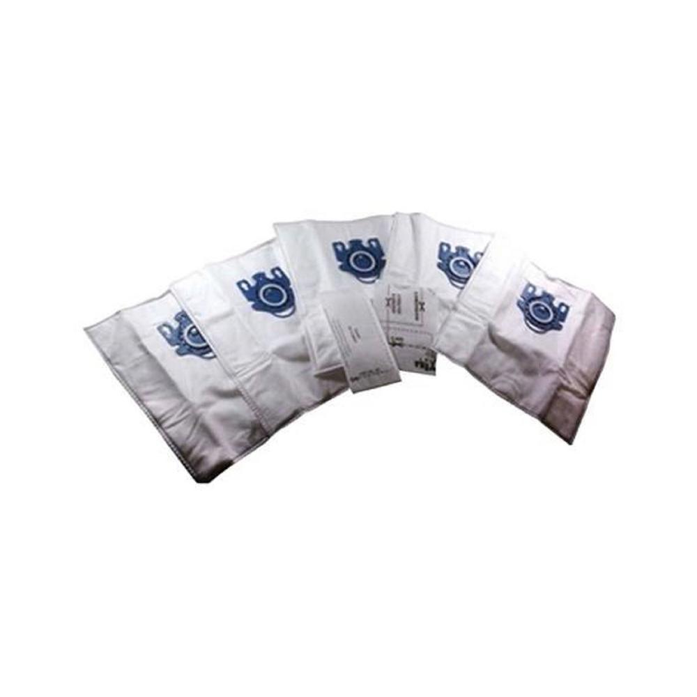 Think Crucial 5 Gn Deluxe Cloth Bags And 2 Filters Replacement For Miele Delphi Vacuums Compatible With Part 7189520