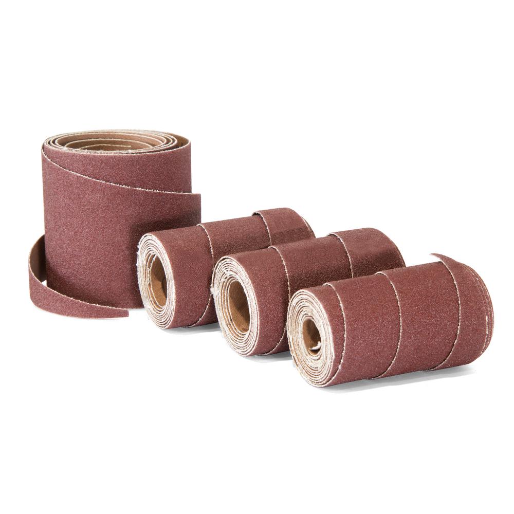 Wen 120 Grit 10 In Pre Cut Ready To Wrap Drum Sander Sandpaper 4 Drum Sander Sandpaper