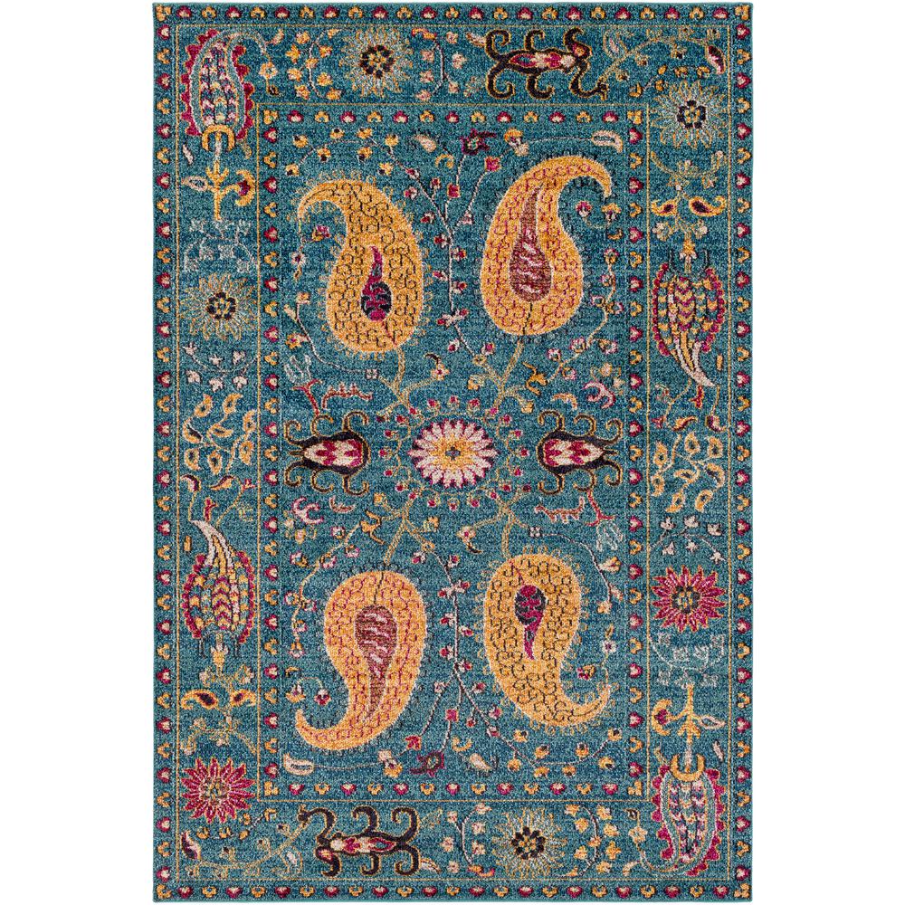 5 X 7 Area Rugs The Home Depot Ariane Blue 5 Ft X 7 Indoor Area Rug