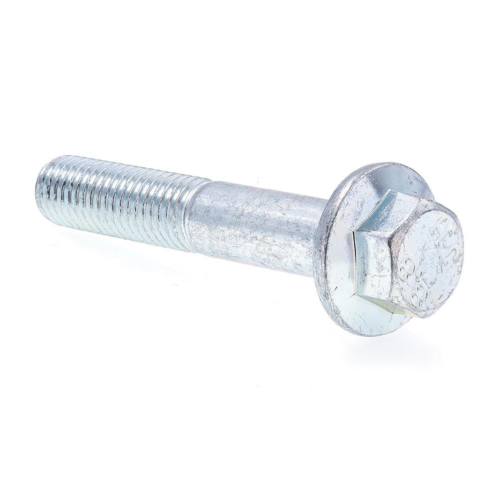 Class 8.8 Metric M10-1.50 X 20MM Prime-Line 9089582 Flange Bolts Zinc Plated Steel 10-Pack
