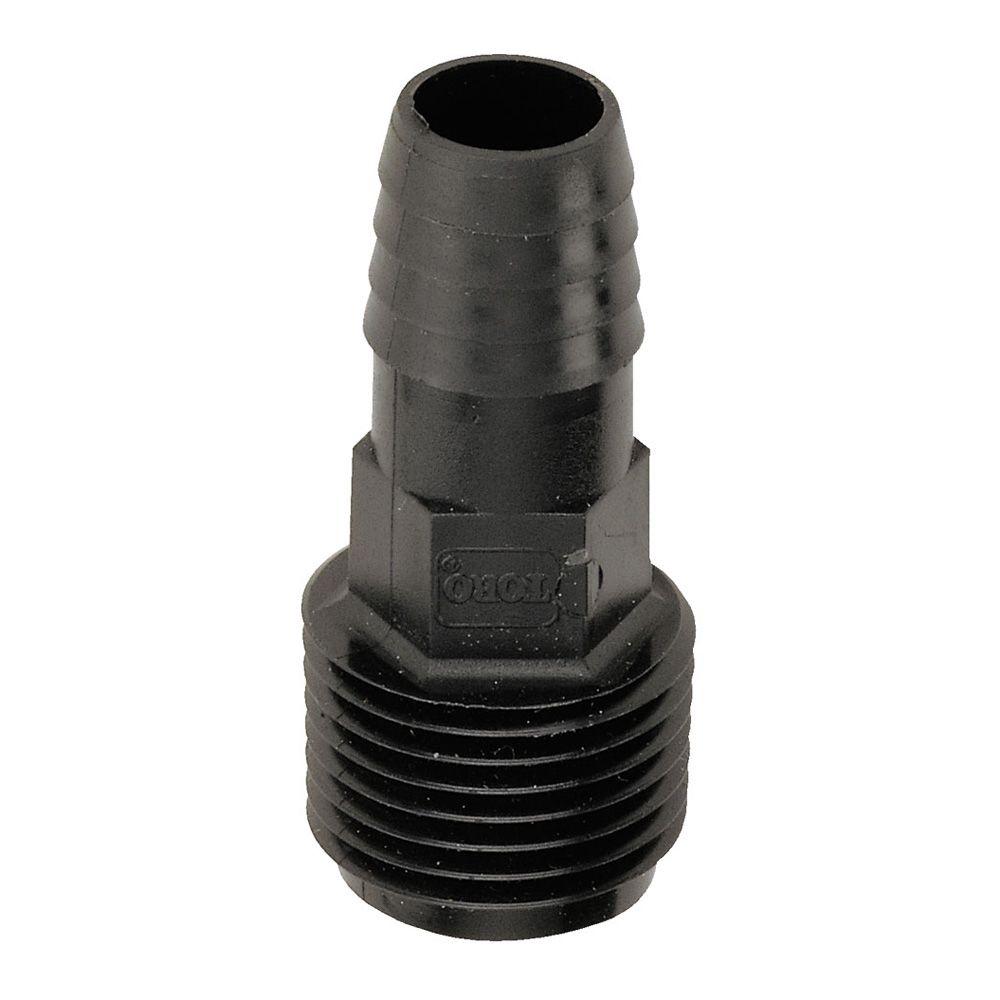 Toro Funny Pipe 1/2 in. Male Adapter-53388 - The Home Depot