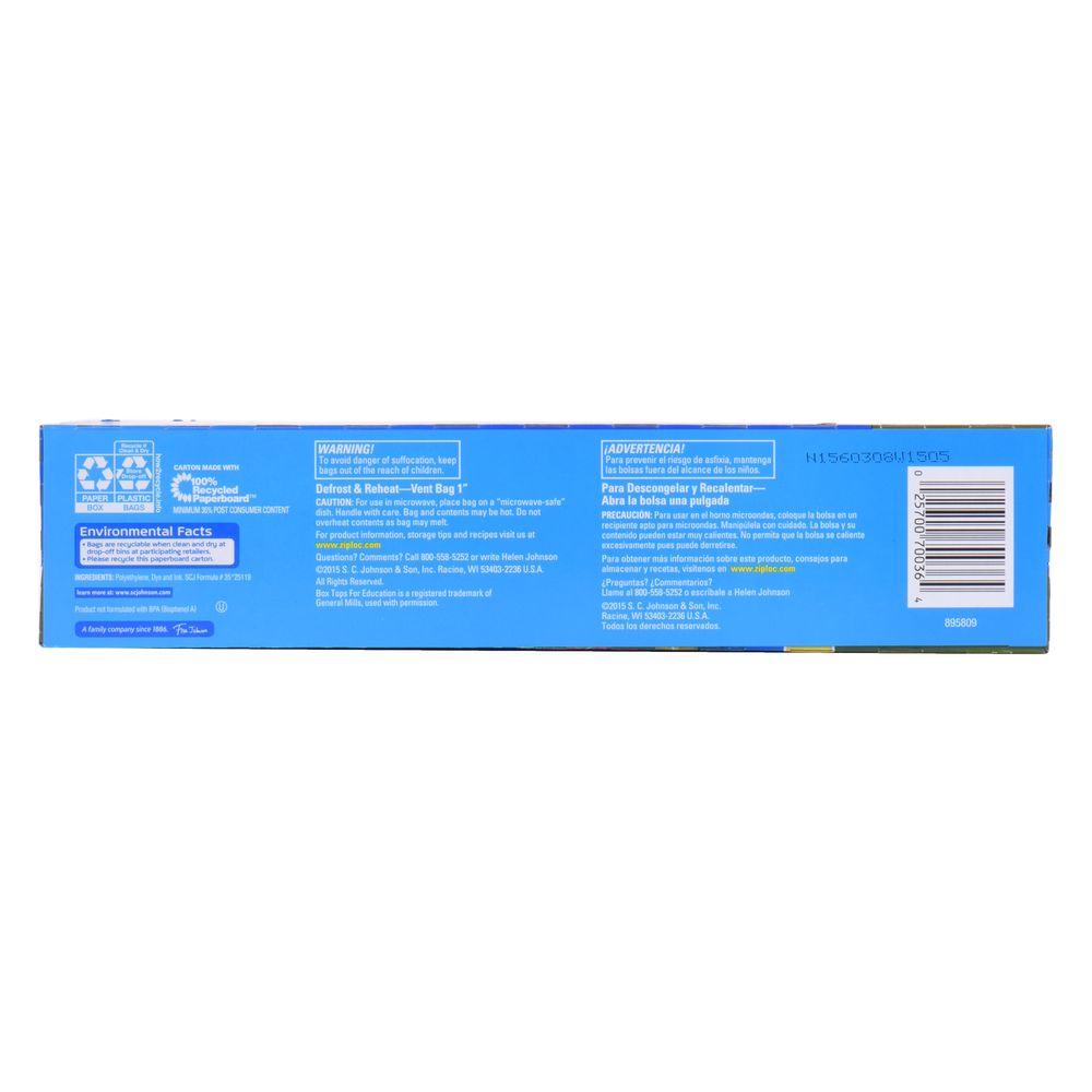 Ziploc 0 5 Gal All Purpose Marinade Bags 604022 The Home