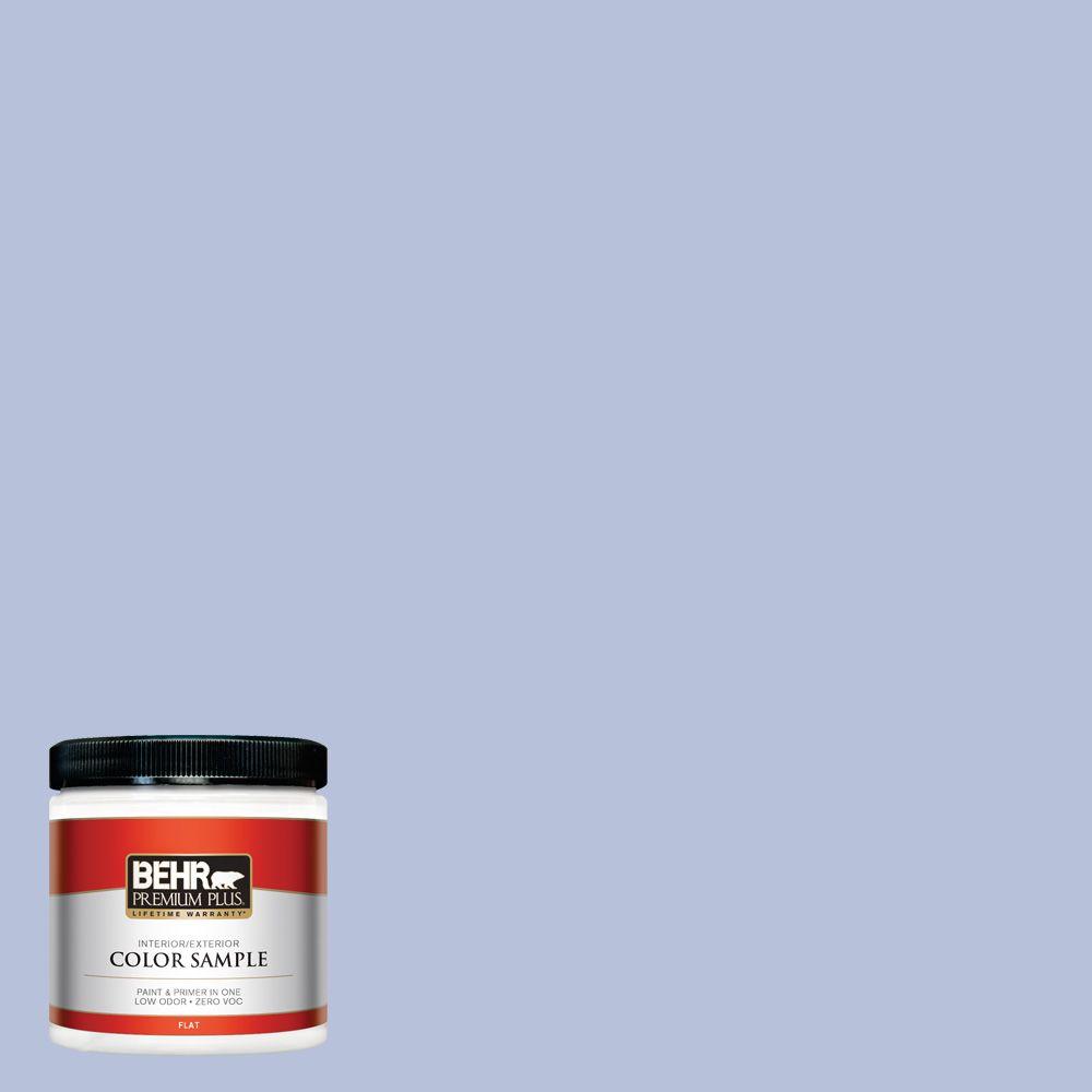 Behr Premium Plus 8 Oz 610c 3 Virginia Blue Flat Interior Exterior 610c 3 Virginia Blue Flat Interior Exterior