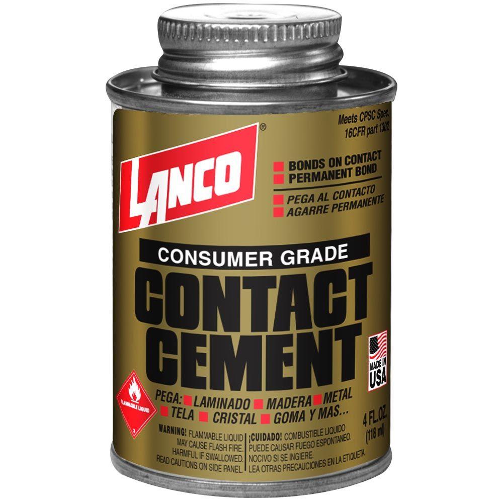 Lanco 4 fl. oz. ConsumerGrade Contact CementCA3728 The Home Depot