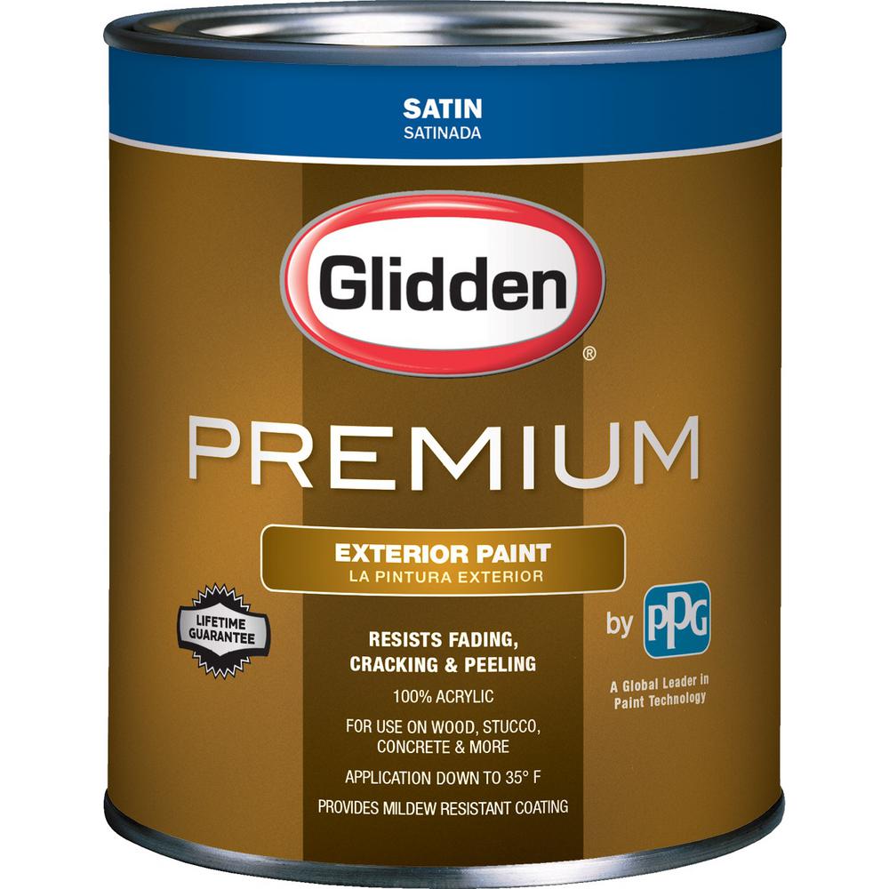 Image of home depot exterior paint quart