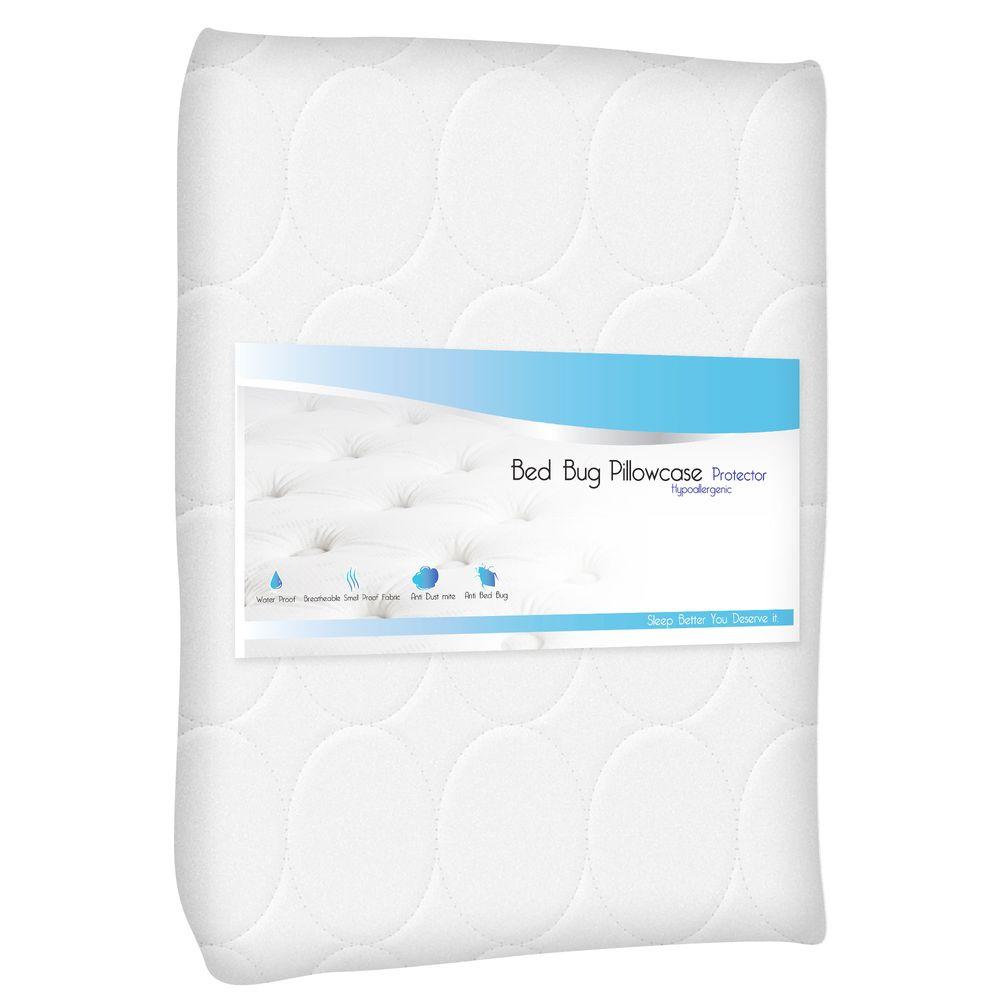 Remedy Cotton Bed Bug And Dust Mite Pillow Protector 64 00001 Pc Cotton Bed Bug And Dust Mite Pillow Protector By Remedy
