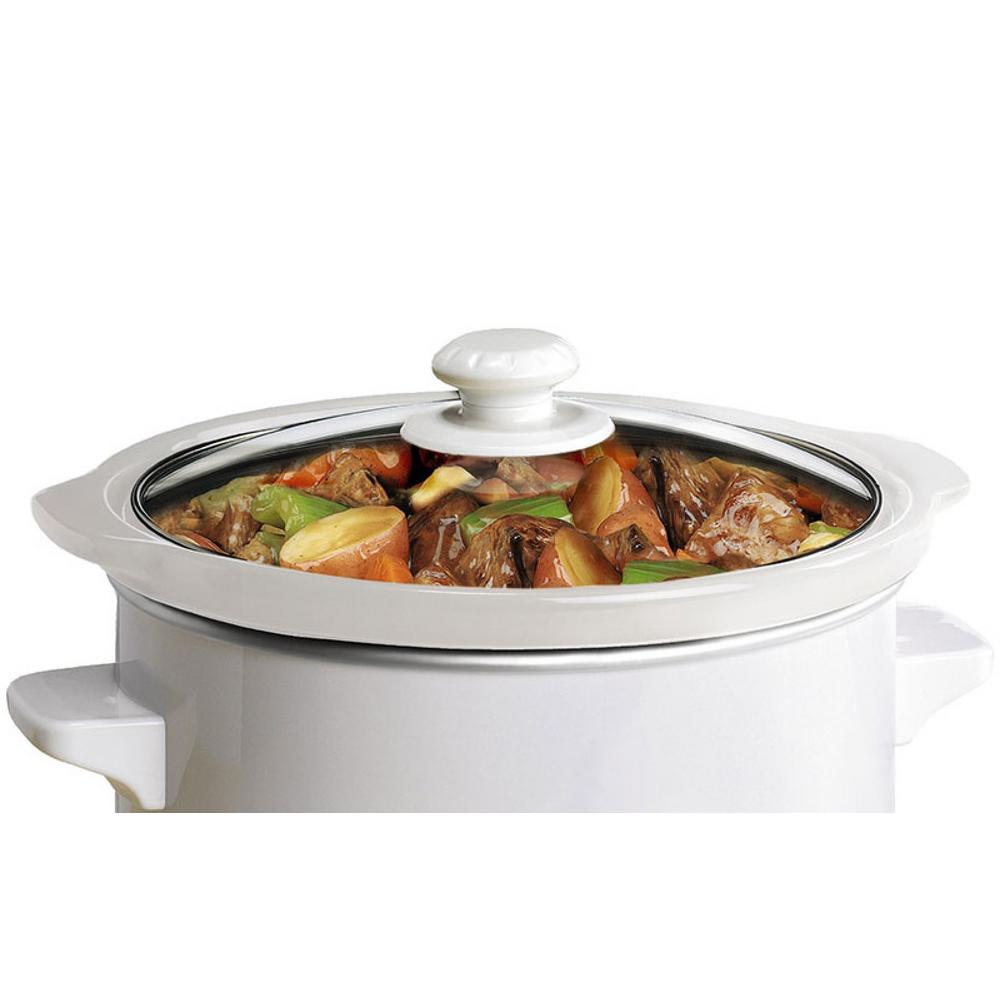 Brentwood Appliances 1.5 Qt. White Slow CookerSC115W The Home Depot