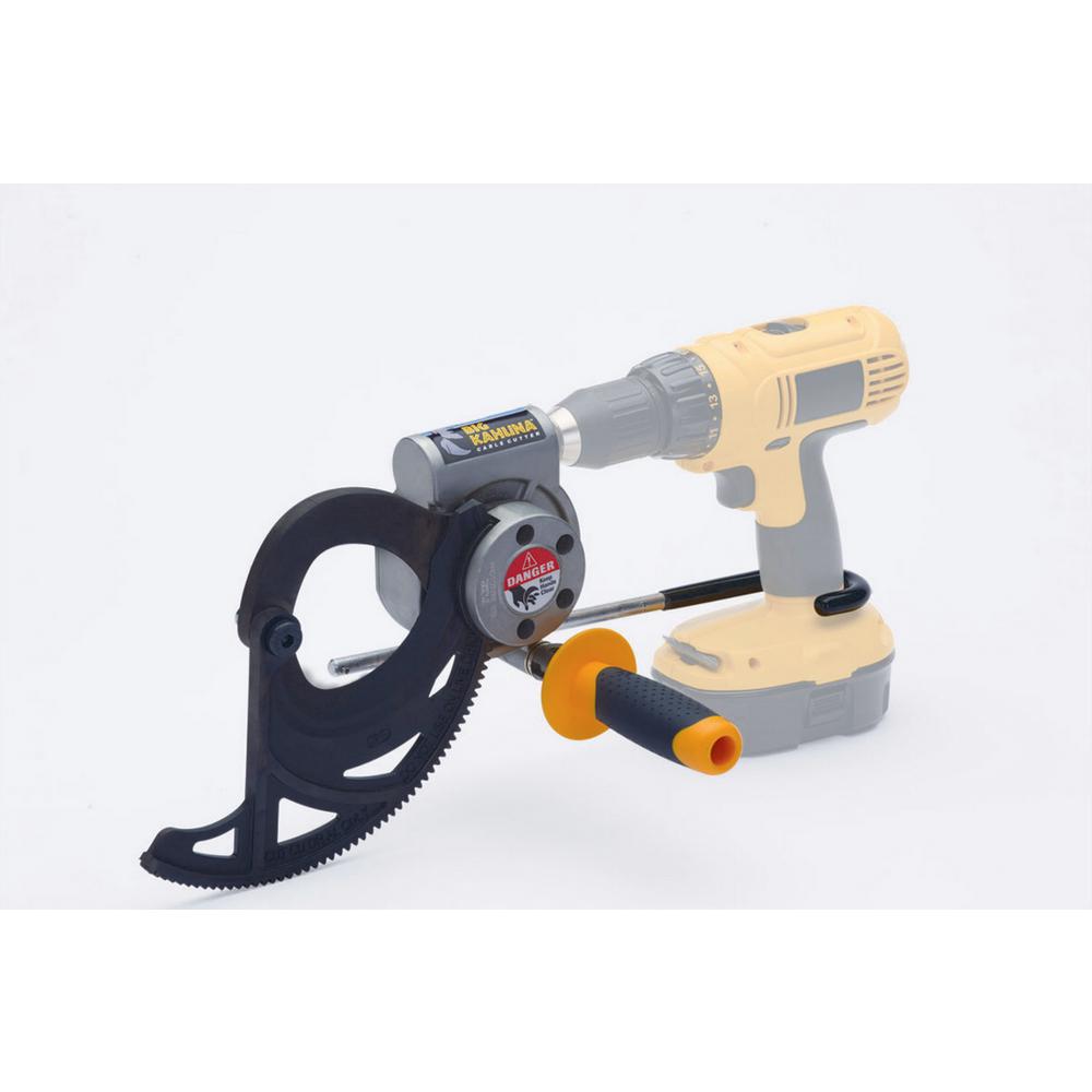 Ideal Big Kahuna Drill Powered Cable Cutter35076 The Home Depot