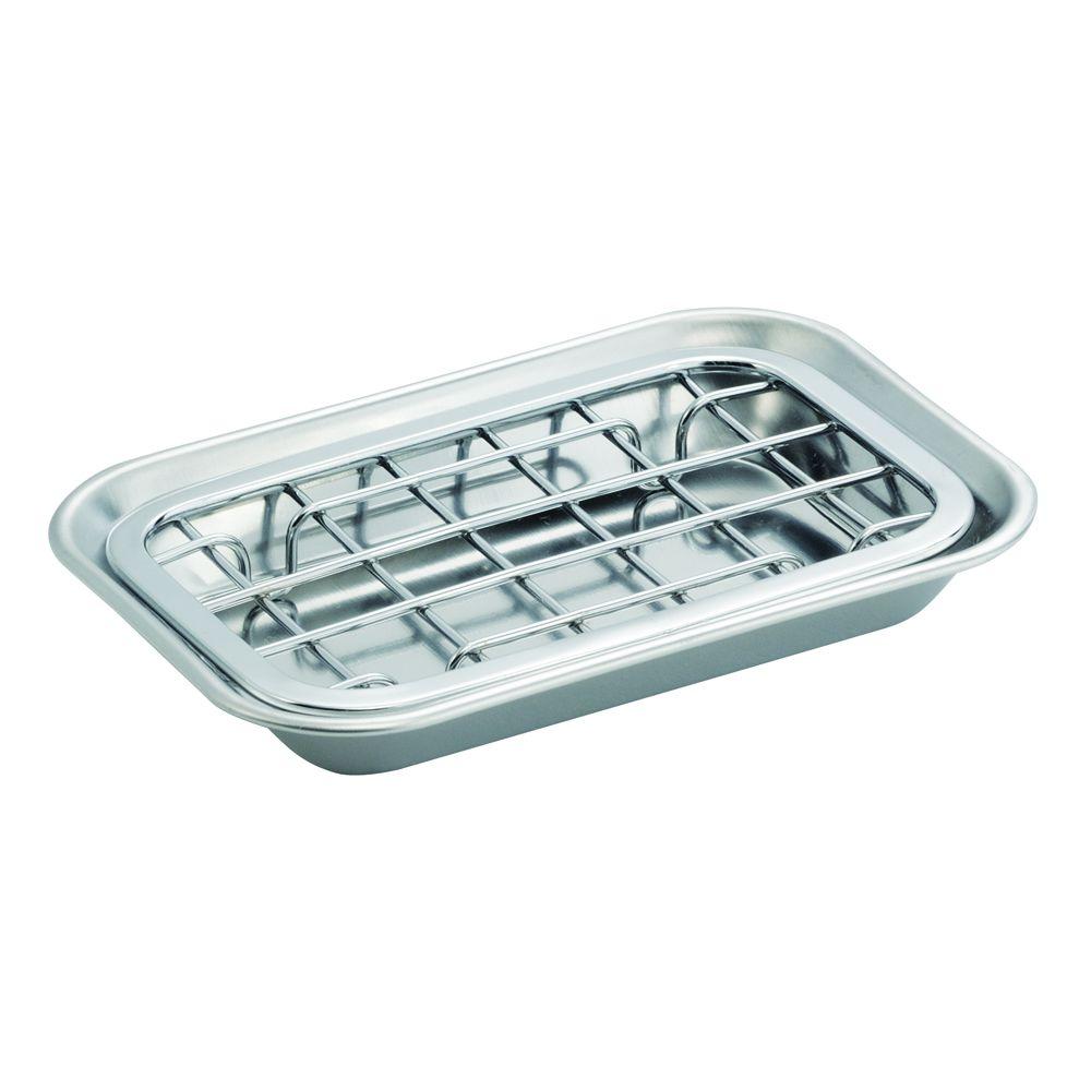 steel soap dish