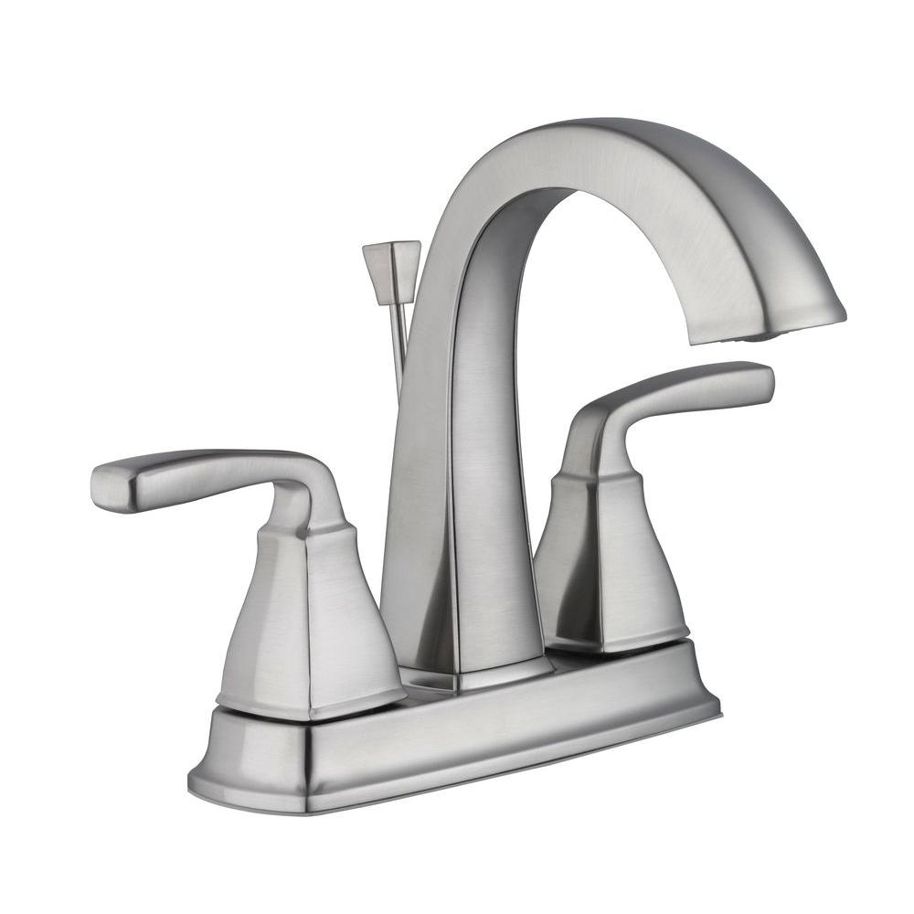 Pegasus Mason 4 In Centerset 2 Handle High Arc Bathroom Faucet In