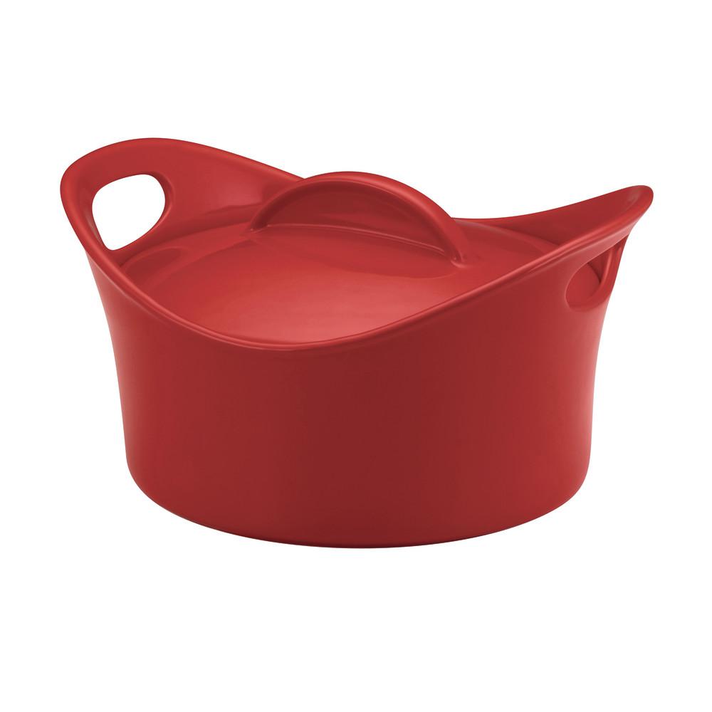 Microwave Safe Rachael Ray The Home Depot Cerround 2 75 Qt Cerole Dish With Lid