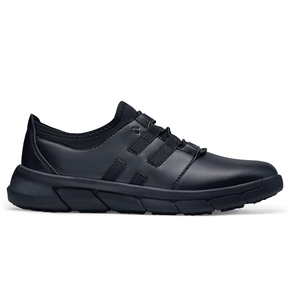 black slip on shoes