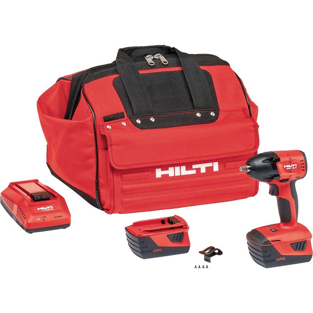 Hilti SIW 22Volt LithiumIon 3/8 in. Cordless Impact Wrench3497768