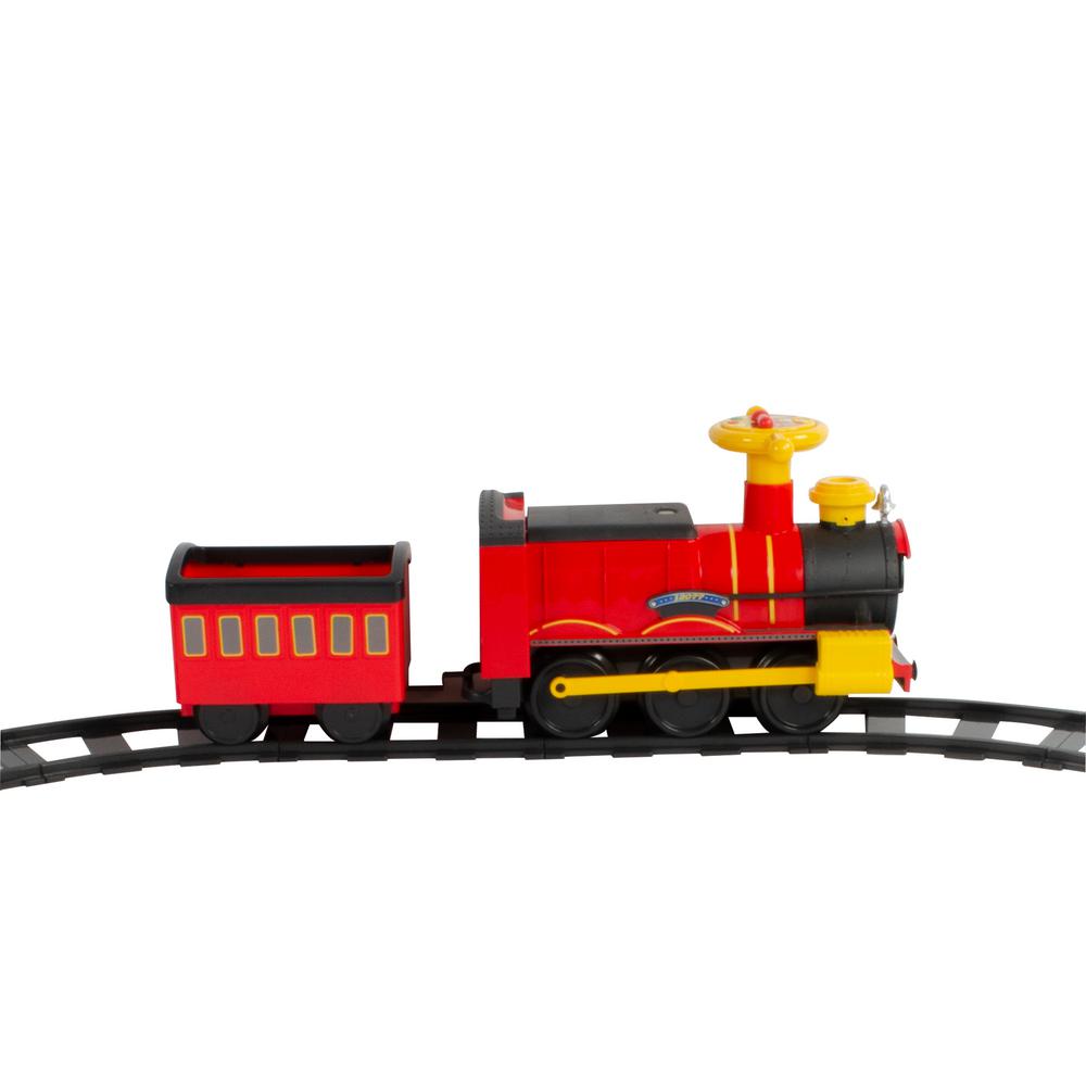 rollplay steam train with tracks ero 6v