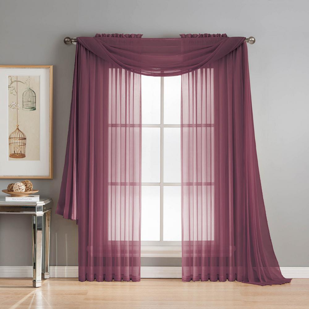 window scarves and valances