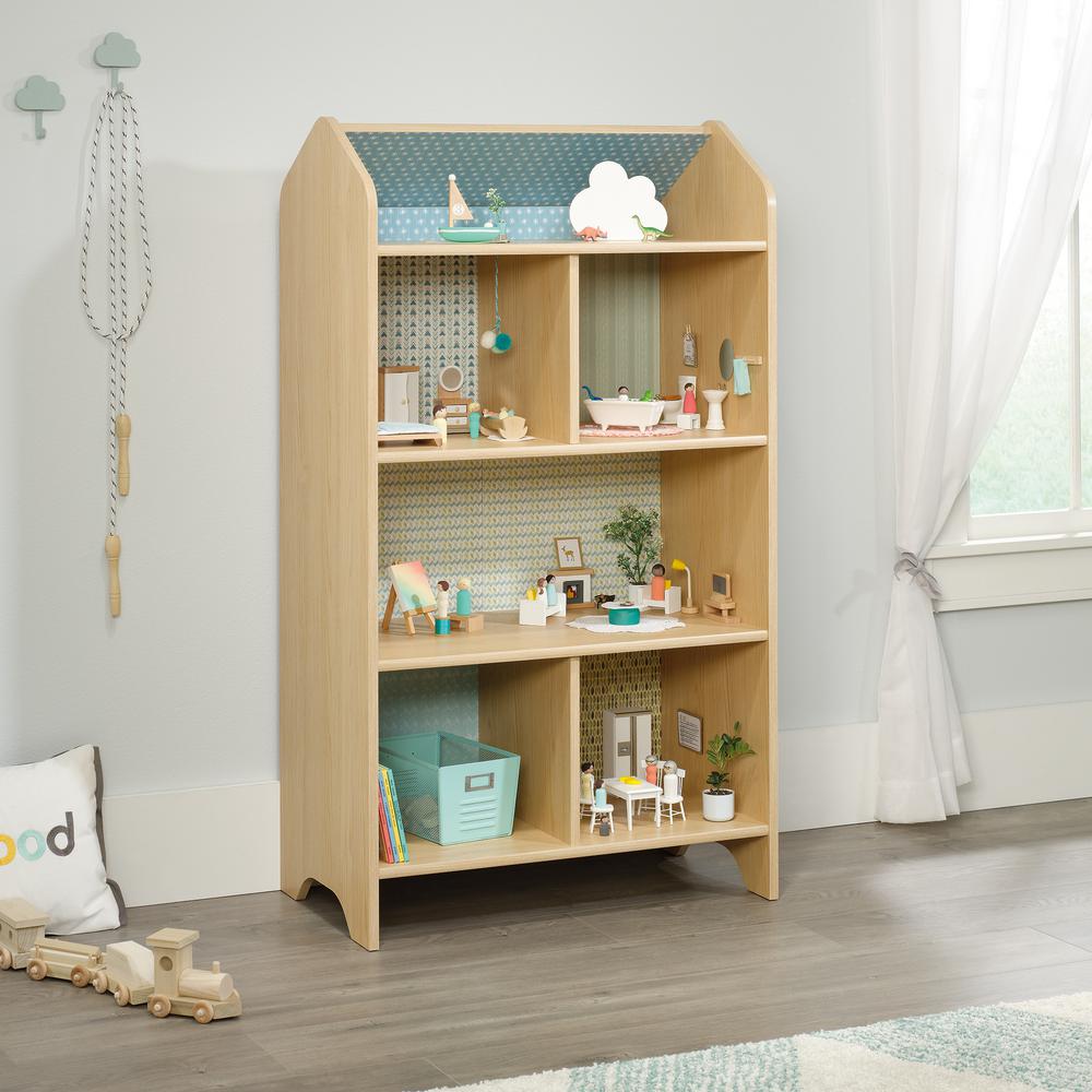 dolls house bookcase next