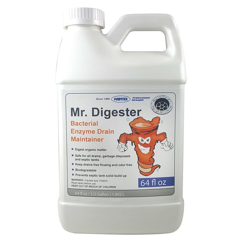 Maintex Mr. Digester 64 oz. Bacterial Enzyme Drain Maintainer155864HD The Home Depot