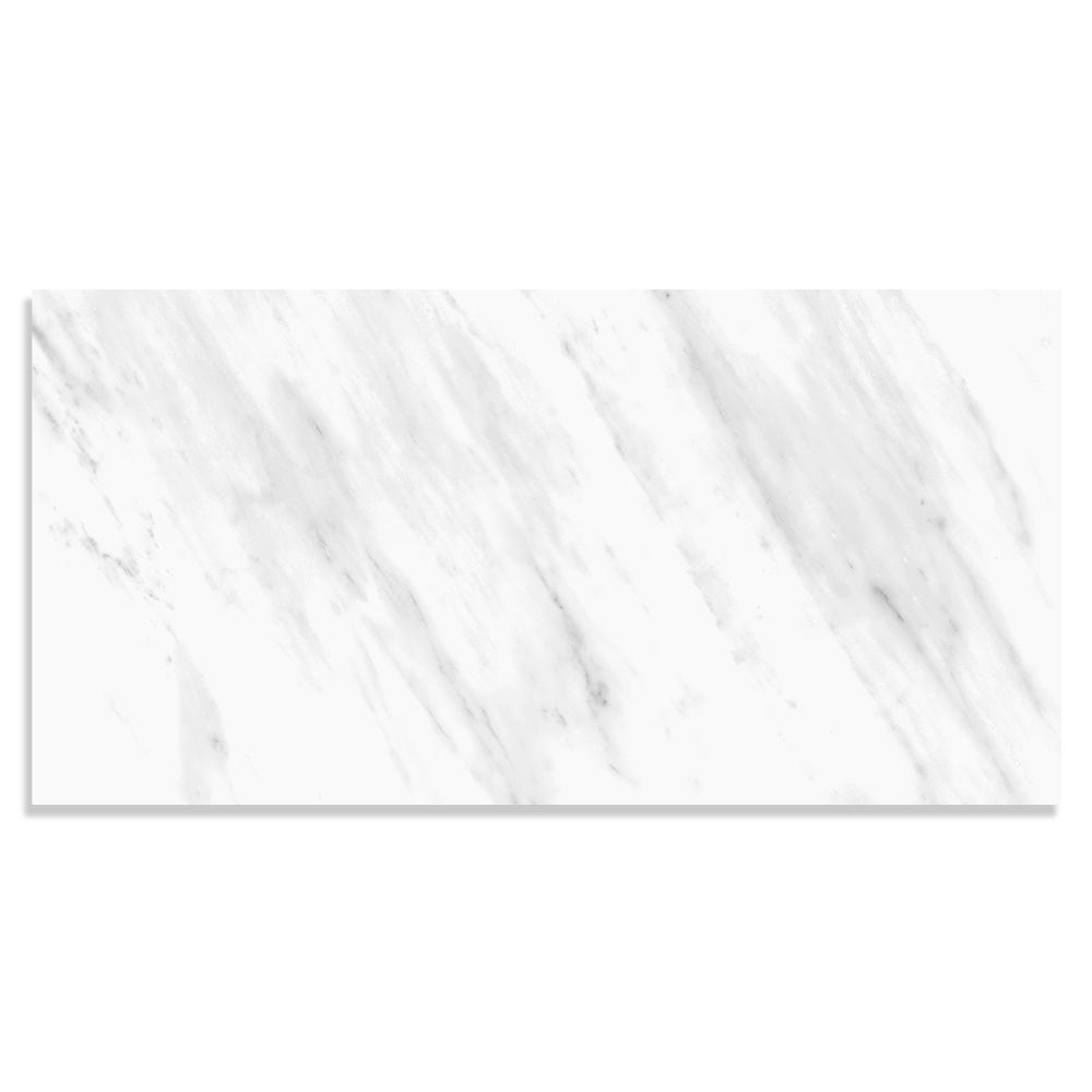 White Porcelain Tile The Home Depot Impero