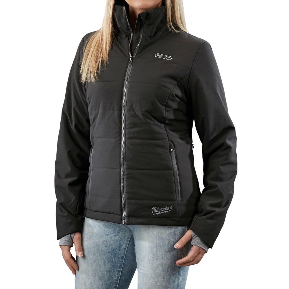 Milwaukee Women s Large Black M12 Lithium Ion Cordless Heated Jacket 