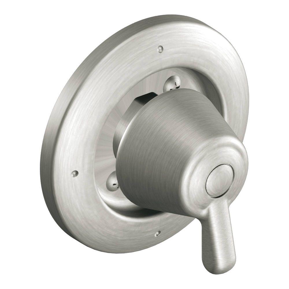 MOEN 1Handle Transfer Valve Trim Kit in Brushed Nickel (Valve Not