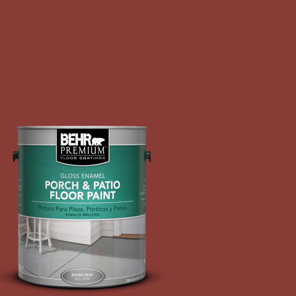 BEHR Premium 1 gal. PPF30 Deep Terra Cotta Gloss Interior/Exterior