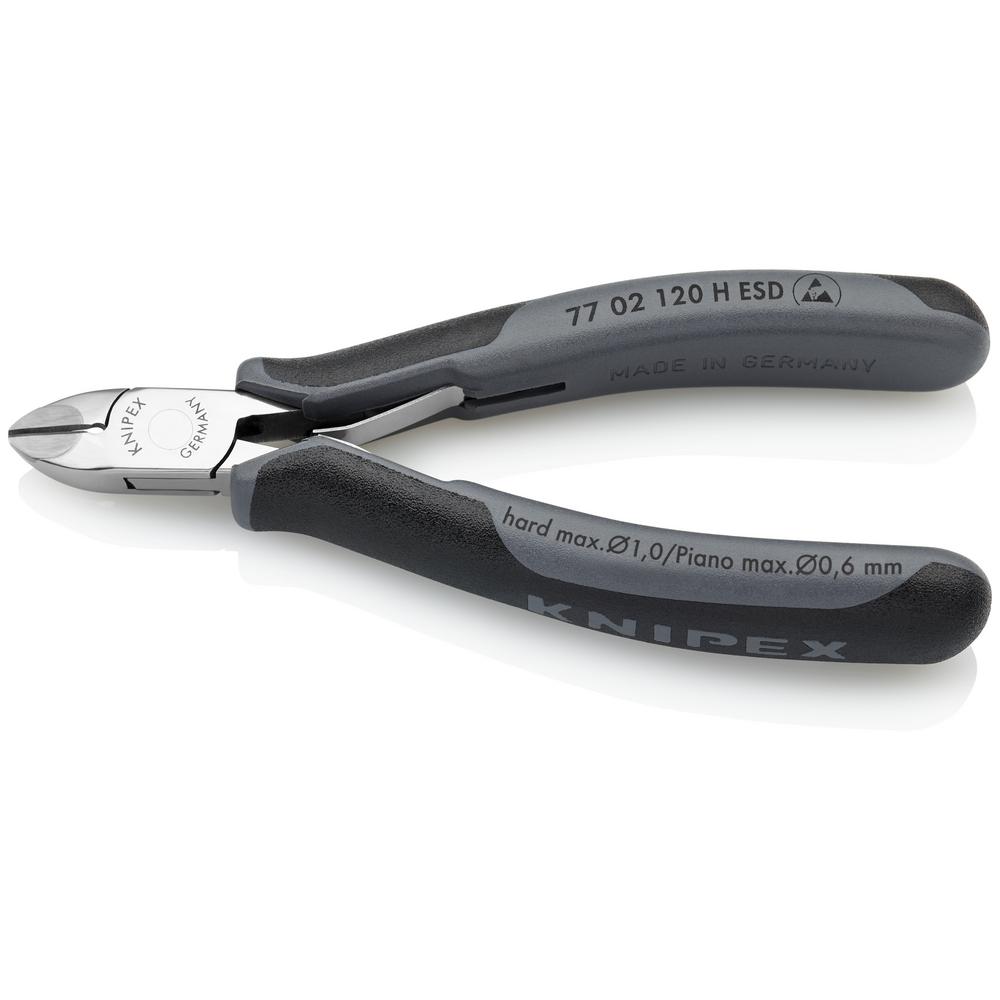 Knipex 77 72 115 Electronics Diagonal Side Cutters Pointed Mini-Head 115mm