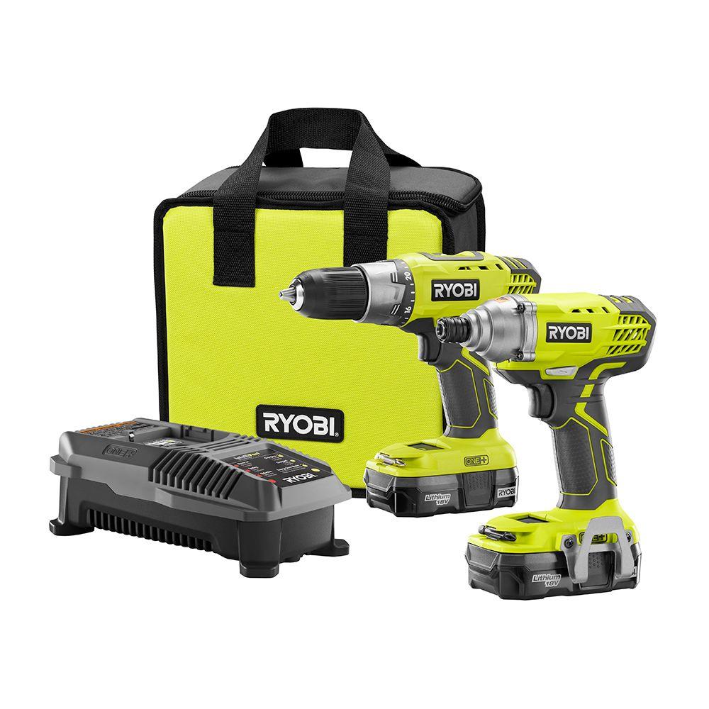 Cordless - Ryobi - Drills - Power Tools - The Home Depot