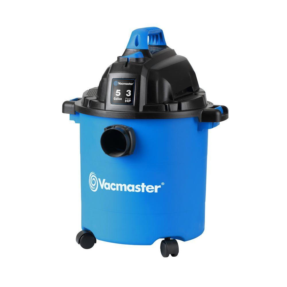 Vacmaster 5-Gallon 3HP Lightweight Wet/Dry Vac, VJC507P