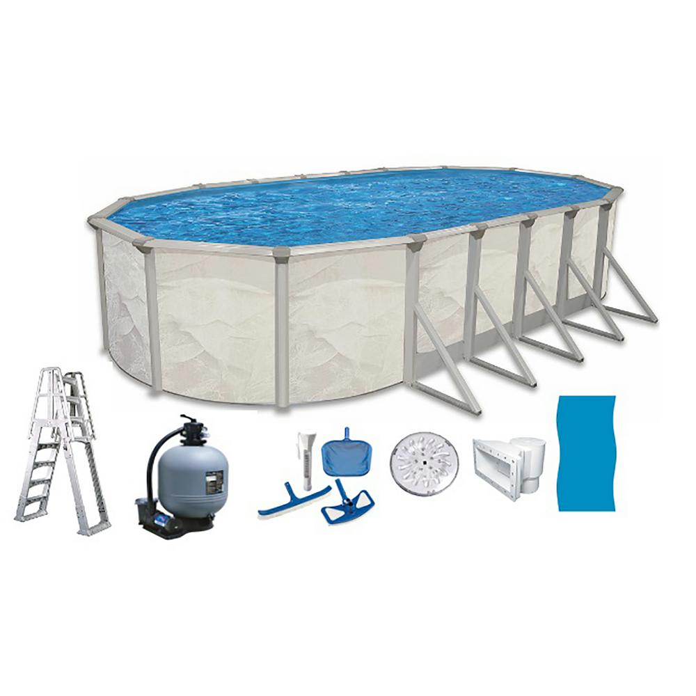 oval hard sided pool