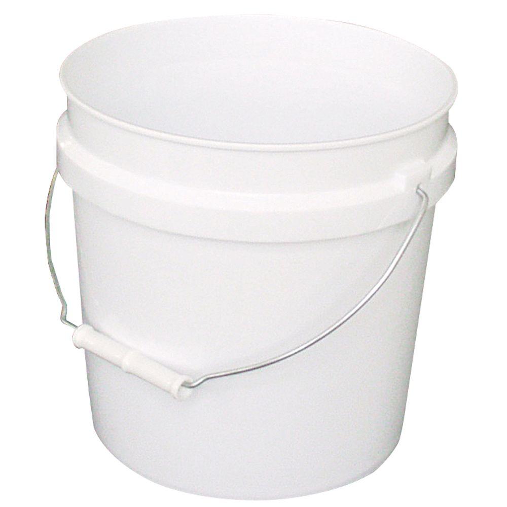 Leaktite 2 Gal Bucket 2gl White Pail The Home Depot