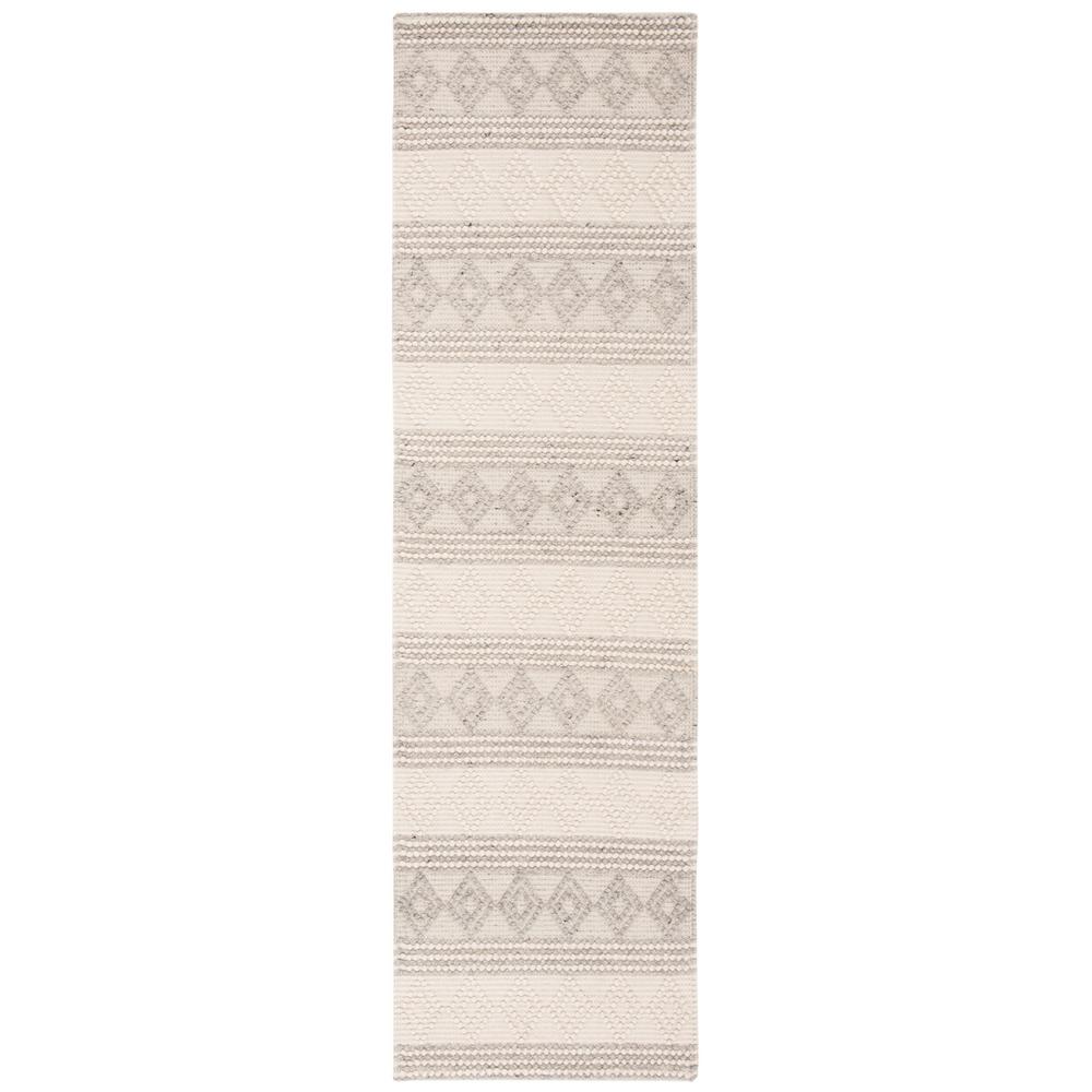 Safavieh Natura Gray/Ivory 2 ft. x 8 ft. Runner RugNAT750F28 The