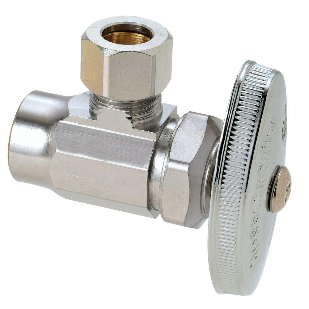 10-1//2/" BRASSCRAFT PEX CRIMP SUPPLY VALVES ANGLE /& STRAIGHT *NEW* MADE IN USA*