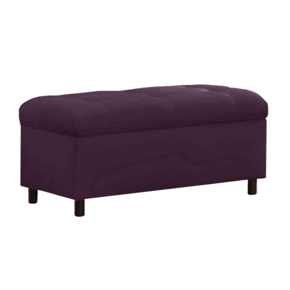 purple - bedroom benches - bedroom furniture - the home depot